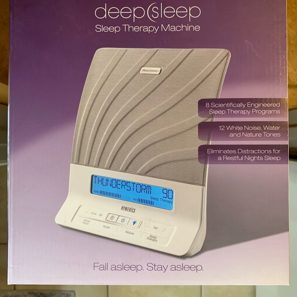HoMEDics White Noise Sleep Therapy Machine